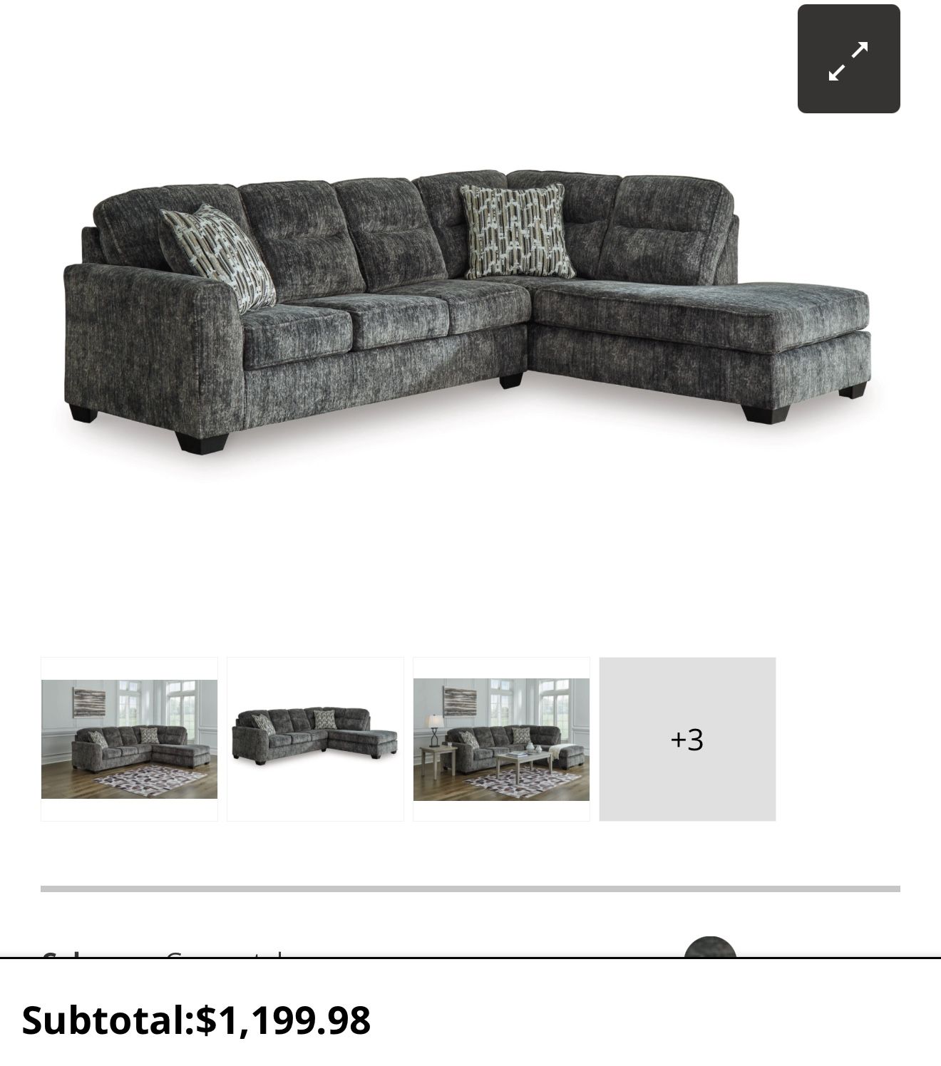 Grey Sofa 
