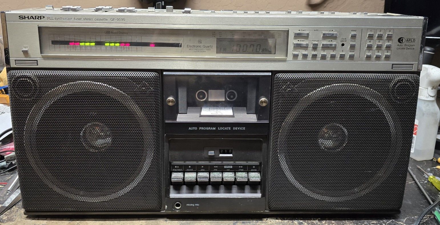 Sharp Boombox