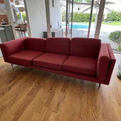 FREE DELIVERY Blu Dot Bank Sofa Mid Century Modern MCM Vintage Couch 3 Seater