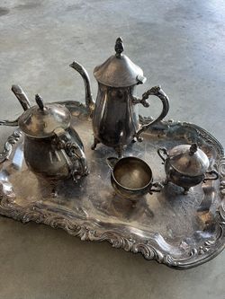 Traditional Indian Silver Tea Sets