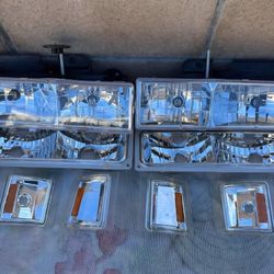 94-00 Chevy C/K / Tahoe / Suburban / Blazer Headlights Faros Calaveras Micas Luces Lamps