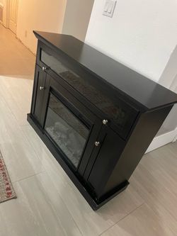 Electric fire TV stand (obo)