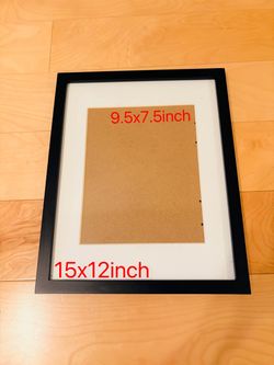 Picture Frame 15x12 with White Mat