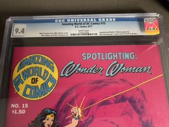 Amazing World Of DC Comics #15 Wonder Woman CGC 9.4