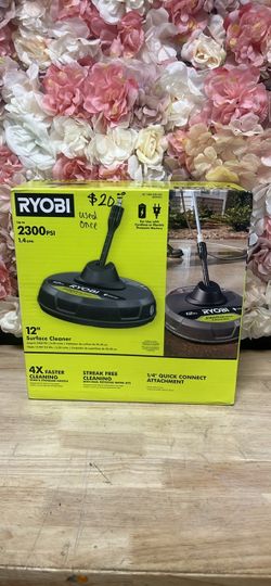 RYOBI 12 in. 2,300 PSI Electric Pressure Washers Surface Cleaner