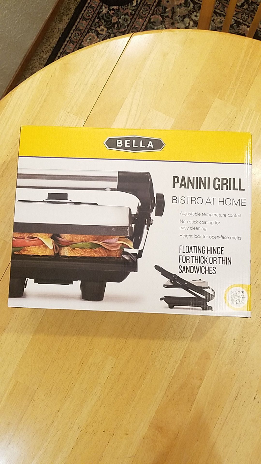 Grill press- great for paninis, grilled veggies, etc