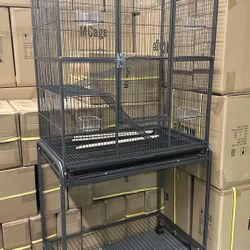 Extra Large Small Animal Critter Metal Cage With Rolling Stand