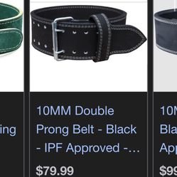 Weight Belt 