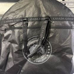Canada goose long garment bag for jacket with hanger