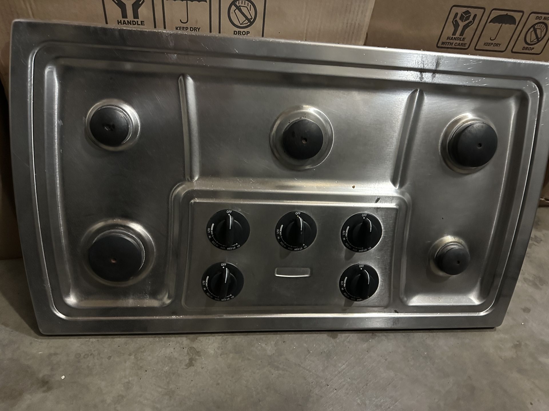 5 Burner Gas Cooktop