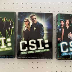 CSI: Crime Scene Investigation Season 1-3 