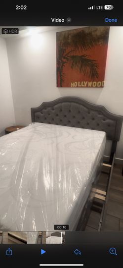 King Size Tufted Bed Frame