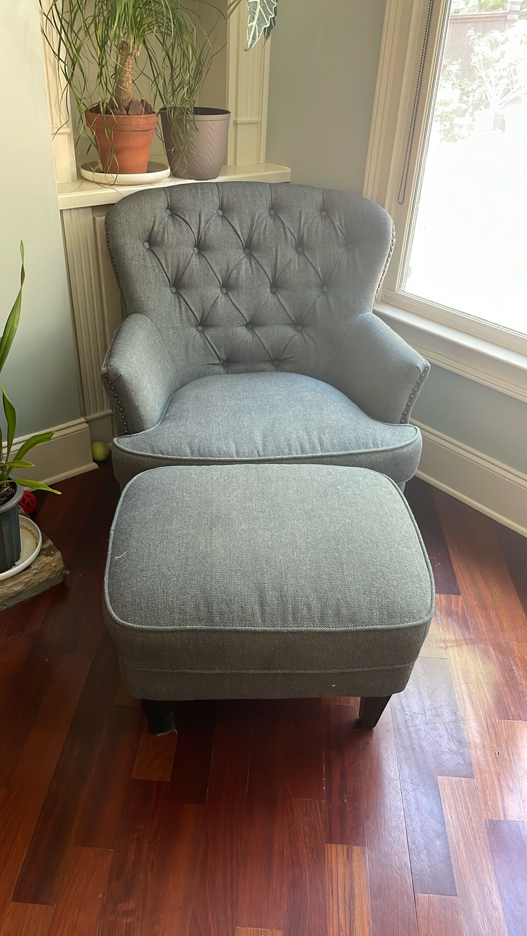 $140 For A Pair Of Sofa W.Ottoman