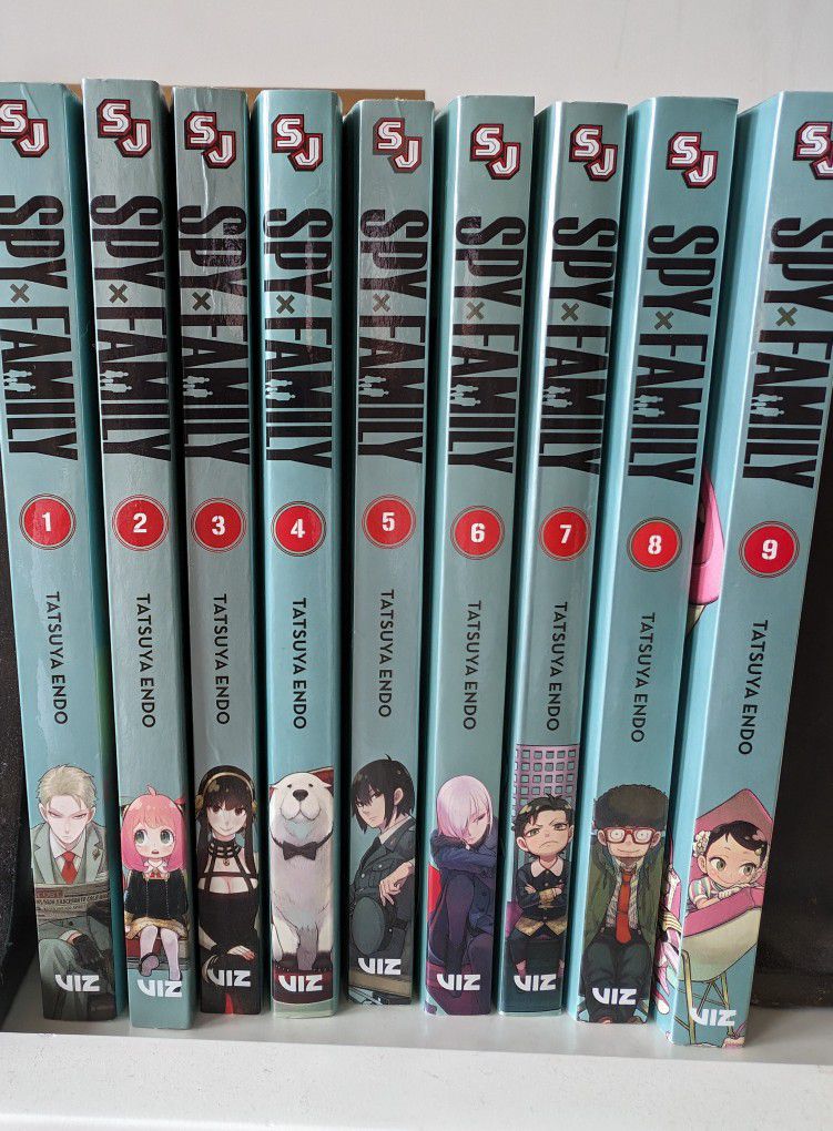 SpyxFamily Manga Vol 1-9
