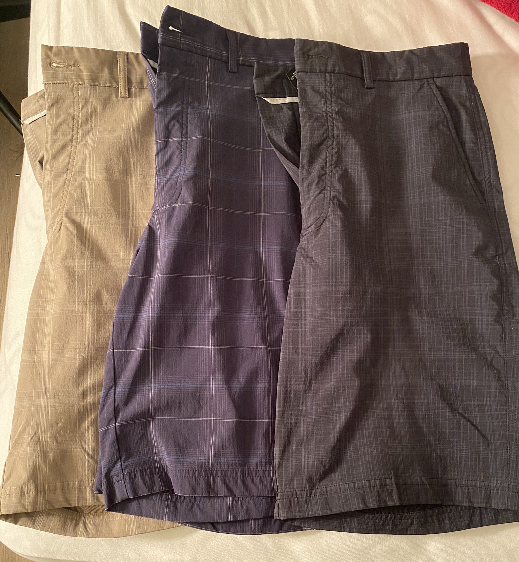Golfing shorts - Size 32 - KIRKLAND brand. $5 EACH.