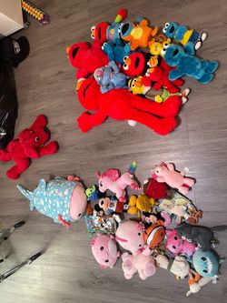 Plushies Sesame Street and miscellaneous