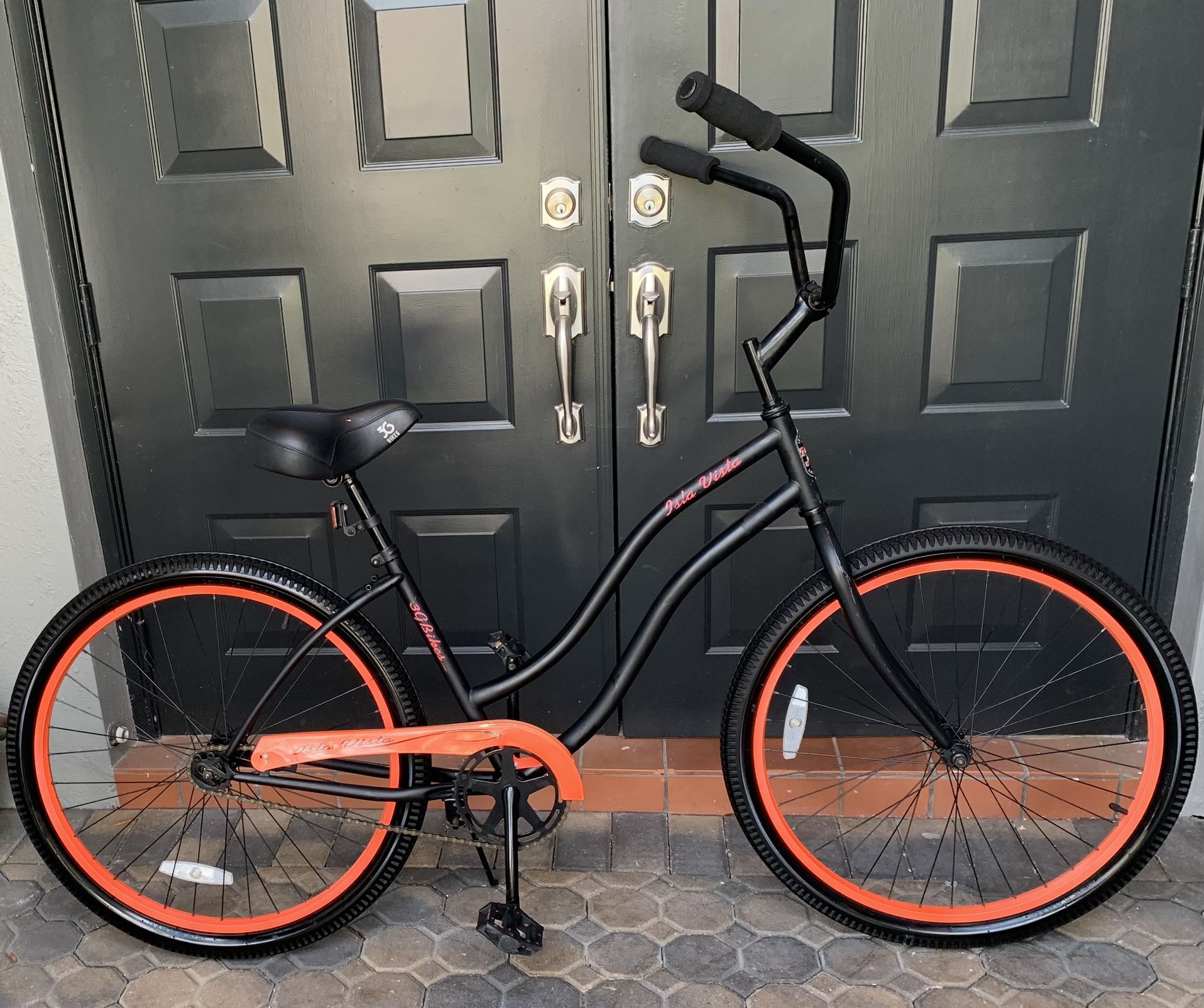 3G Bike’s Long Beach, California, Venice, Isles Vista Ladies Beach Cruiser, Single Speed, Coaster, Brake Bicycle