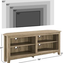 MOVING SALE - Corner TV Stand 