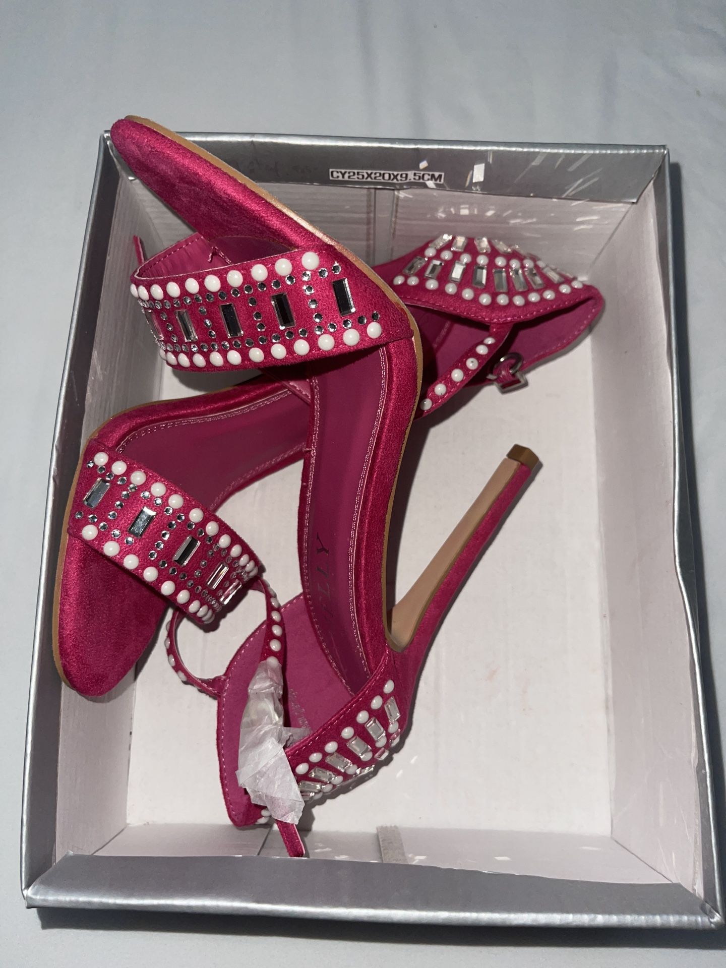 Pink heels