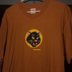 Supreme Black Cat Tee