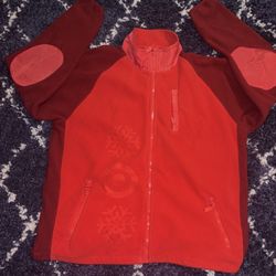 Target Employees Long Sleeve  Warm Fleece Full Zip Sweater