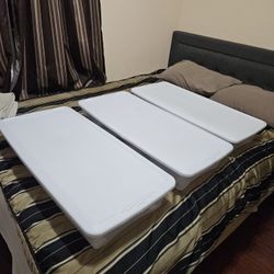 3 Sterilite Containers, Long And Short To Fit Under Bed.