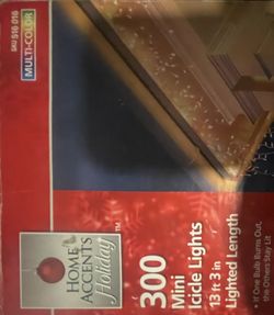 Multicolor Mini icicles