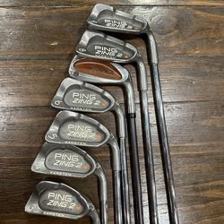 Ping Zing 2 - 3-9 iron and Taylormade 7 Iron