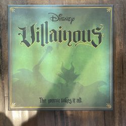 Villanous Disney “The Worst Takes It All” Strategy Board Game