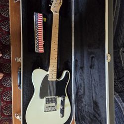 Squier Telecaster with Case, $220