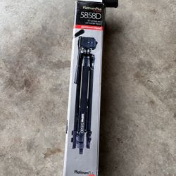 Sunpak - PlatinumPlus 5858D 58" Tripod - Black