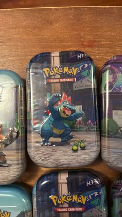 Pokemon Lumiose City mini tins