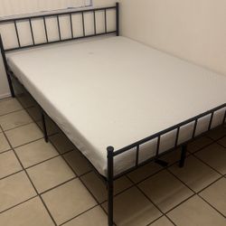 Queen Size Bed + Frame