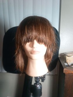 Pivot Point "Erika" Cosmetology Mannequin Head - 100% Human Hair