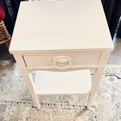 White Side Table Must Go  