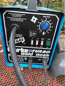 welding equipment .Clarke Turbo Weld 150 EN.