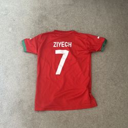 Morocco Ziyech #7 Jersey – Size 14 (Youth XL) – Puma