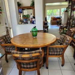 KITCHEN TABLE WITH CHAIRS
