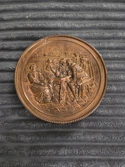 Brass wall plate