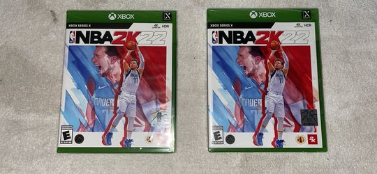 Two NBA 2K Xbox X Games