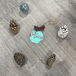 Personalized acrylic ornaments