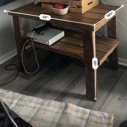 Two Handmade WOODEN Coffee Tables