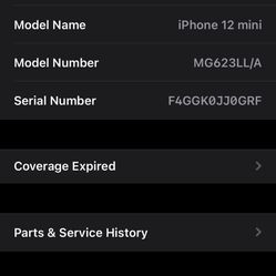 iPhone 12 Mini Unlocked.