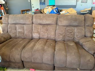 Dual Reclining Sofa and Loveseat Set