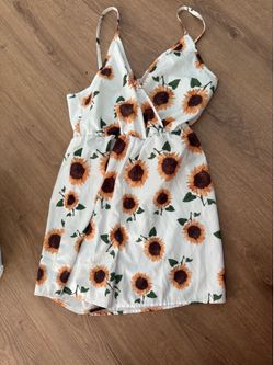 Sunflower romper