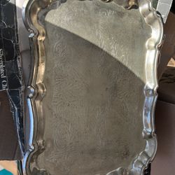 Silverplated Tray 