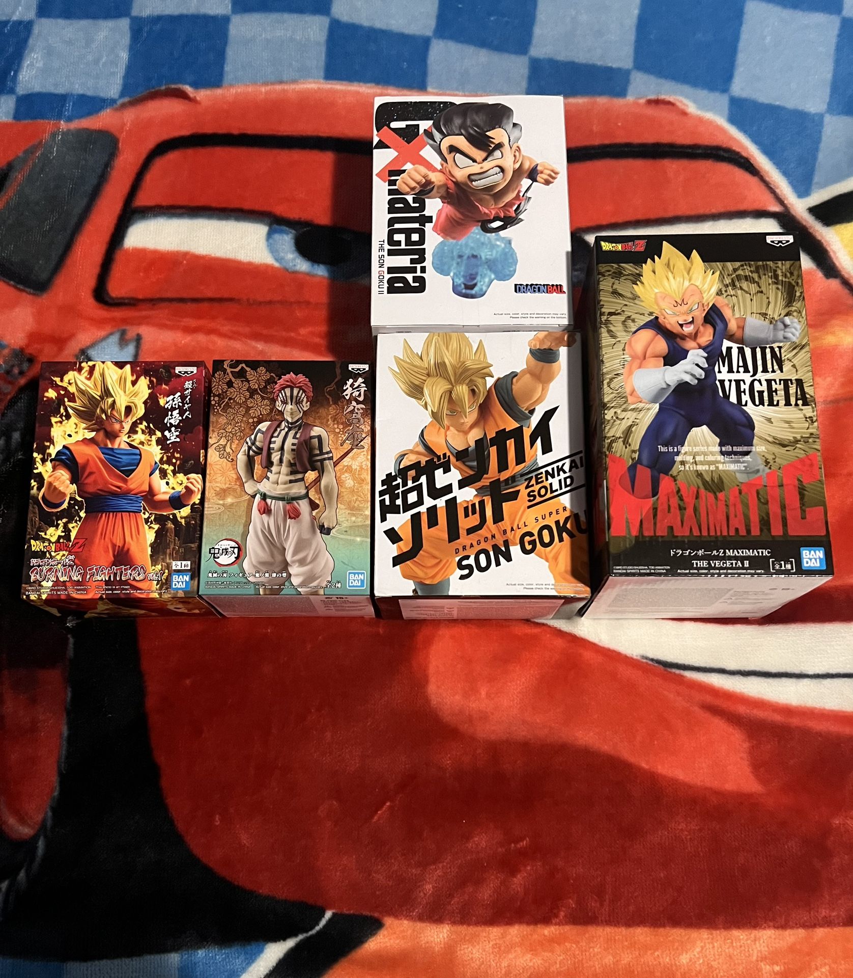 Japanese Anime Figures Dragon Ball Z Demon Slayer