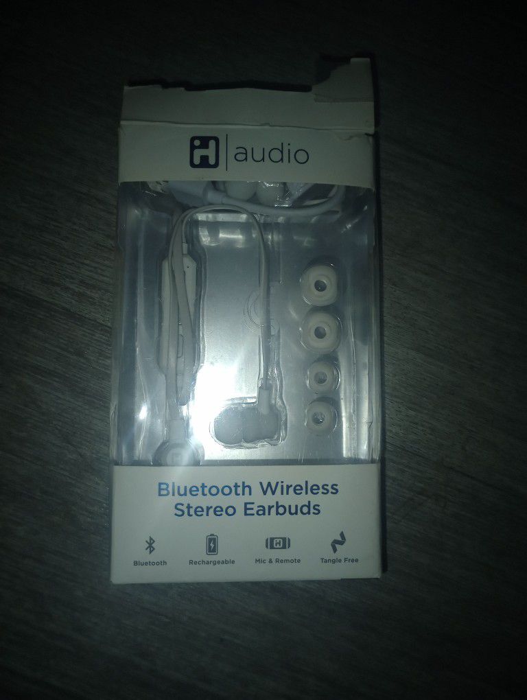 Brand New Open Box H Audio Bluetooth Earbuds