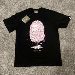 *New/Sealed* Black Sakura Bape Shirt