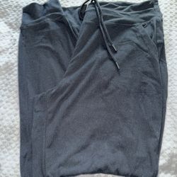 WOMENS XL JOGGERS PANTS BLACK LOLE BLACK